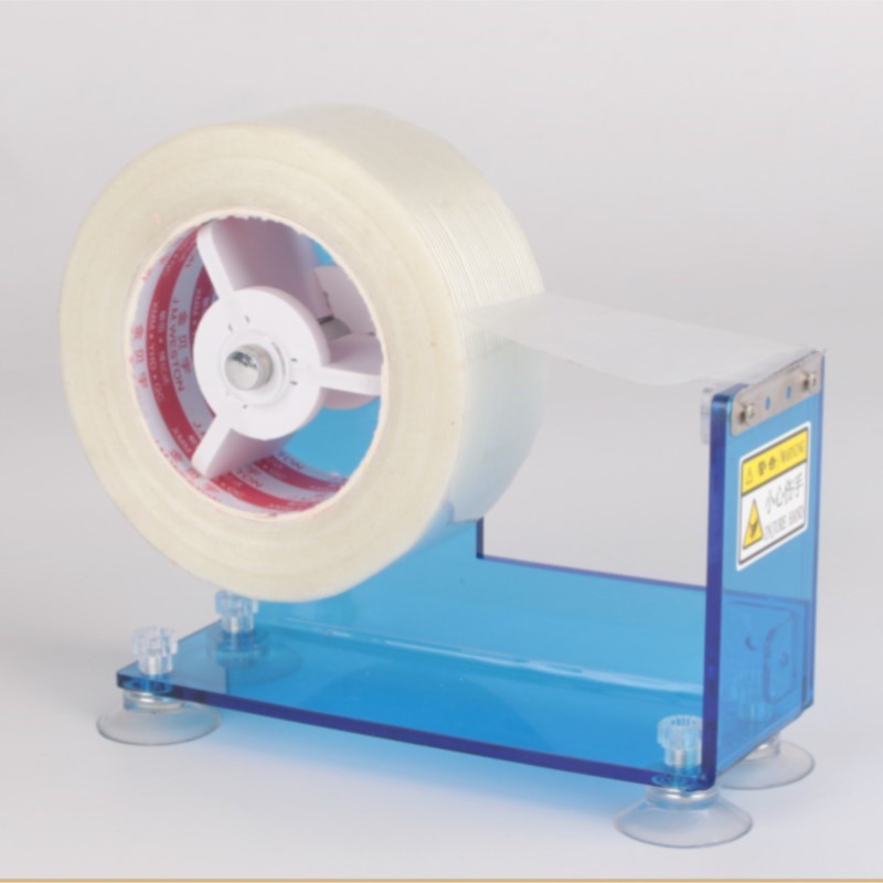 Tape Gun Dispenser - Desktop transparan pemotong pita perekat gulungan