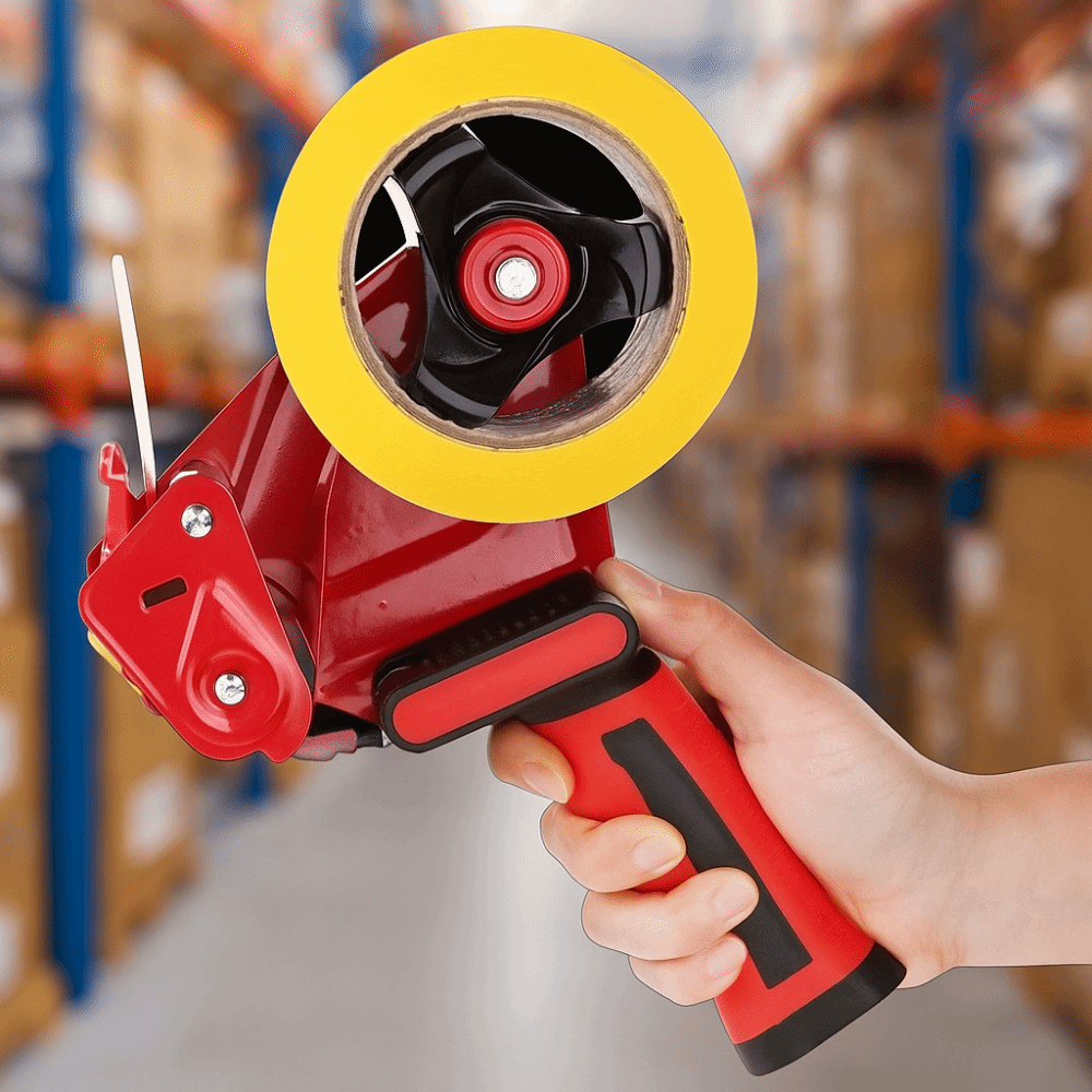 Tape Gun Dispenser - Pemegang Pita Perekat Lebar 7.5cm, Dispenser