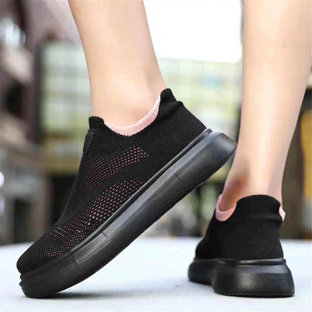 Tech Office Wear Women - Stoking Platform sepatu cokelat untuk wanita