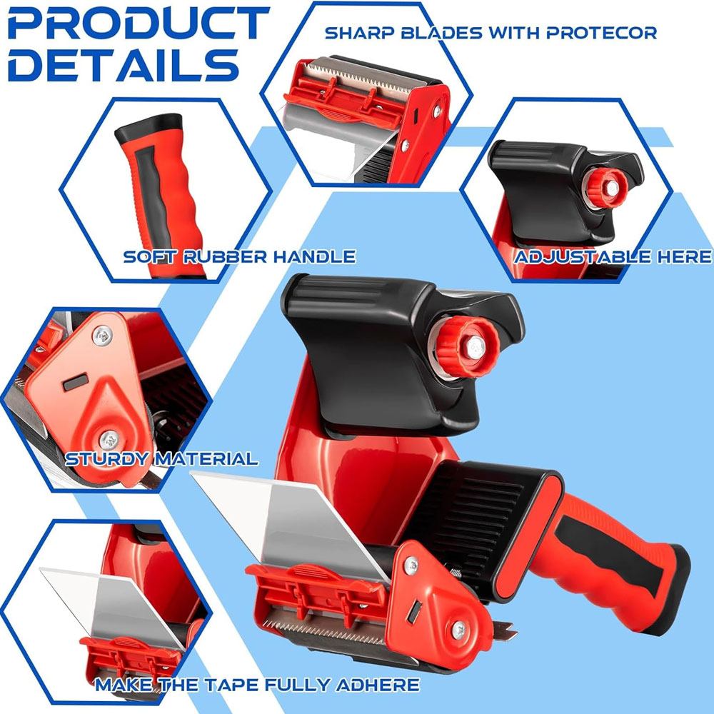 Pemotong Pita 3-Inci Tugas Ber - Tape Gun Dispenser ulasan dan harga