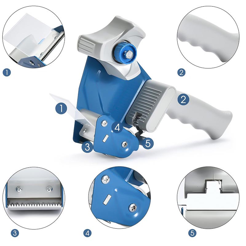Mesin Pita Penyegel Kotak Kart - Tape Gun Dispenser ulasan dan harga