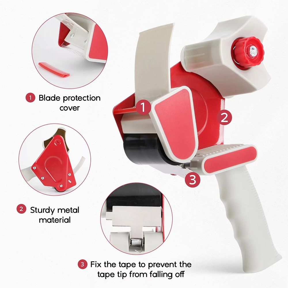Mesin Pengemas Perekat Manual  - Tape Gun Dispenser ulasan dan harga